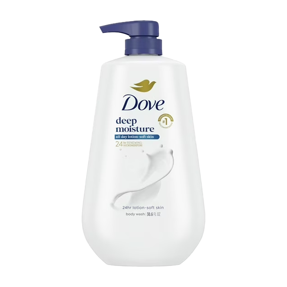 Dove Deep Moisture Body Wash with Pump 30.6 fl. oz