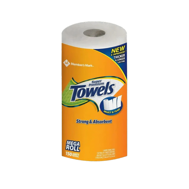 members mark paper towels organge
