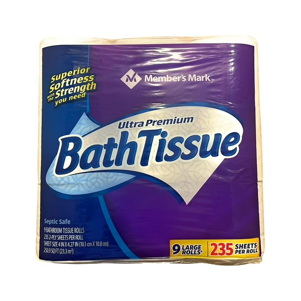 Member's Mark Ultra Premium 2-Ply, 9 rolls 235 sheets/roll