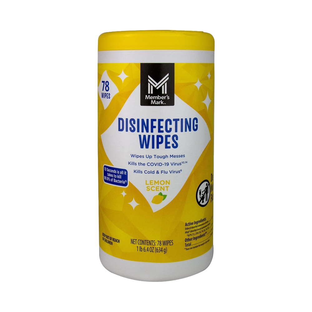 Member's Mark Disinfecting Wipes, 78 wipes