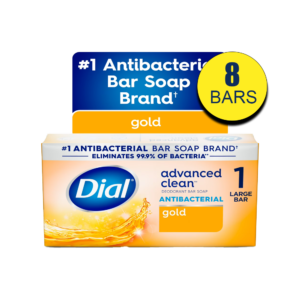 Dial Gold Antibacterial Deodorant Bar Soap, 4 oz, 8 Bars