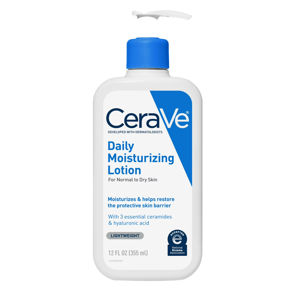 CeraVe Daily Moisturizing Face & Body Lotion for Normal to Dry Skin, 12 fl oz