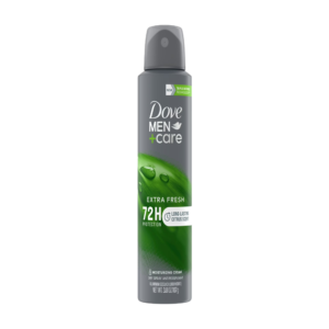 Dove Men+Care Extra Fresh 72 Hour Antiperspirant Deodorant Dry Spray, Citrus, 3.8 oz