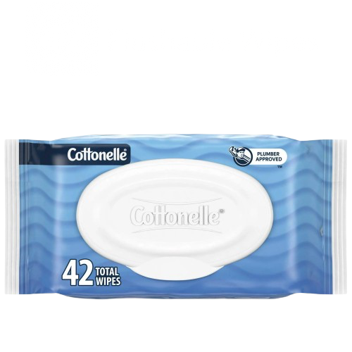 Cottonelle Fresh Care Flushable Wet Wipes, 42 count