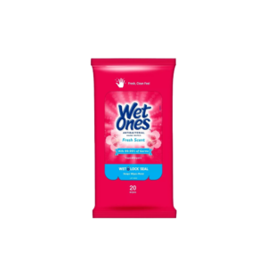 Wet Ones Antibacterial Hand Wipes, Fresh Scent, 20 Ct