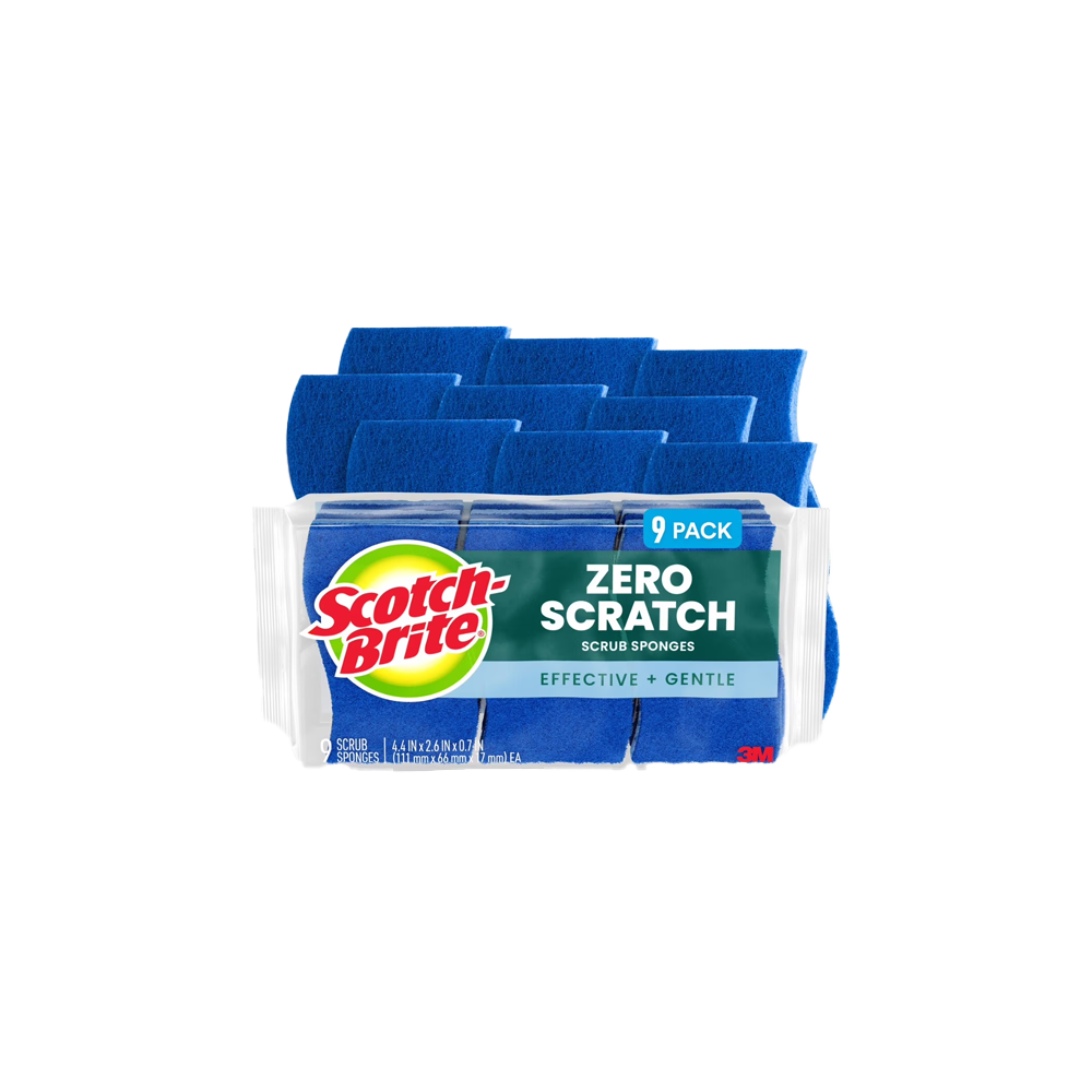 Scotch - Brite Scratch Free Scrub Sponges 9 pack