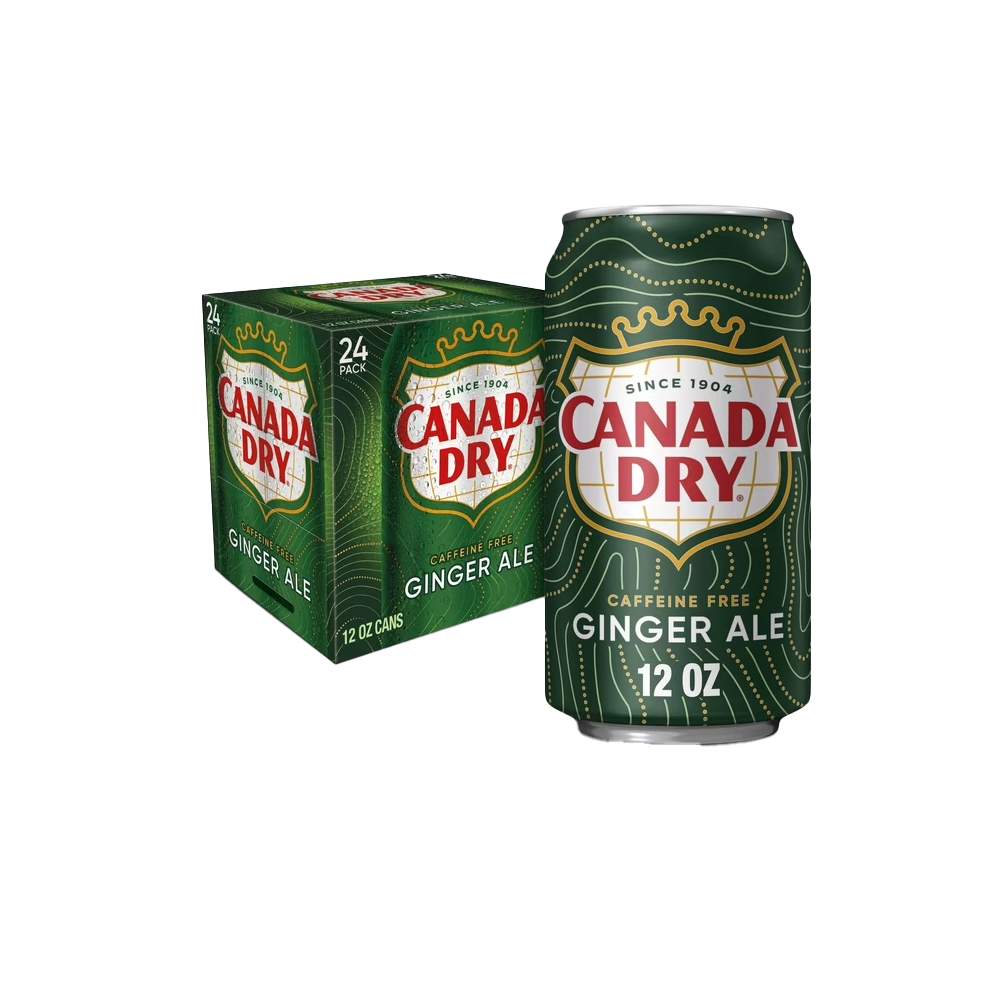 Canada Dry Ginger Ale Soda Can 12 fl. oz., 24 pack