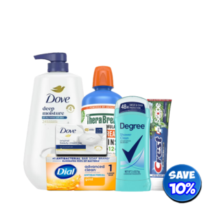 Personal / Oral Care Essentials Bundle & Save 10%