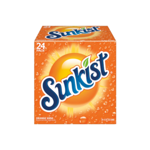 Sunkist Orange Soda 12 fl. oz., 24 pack