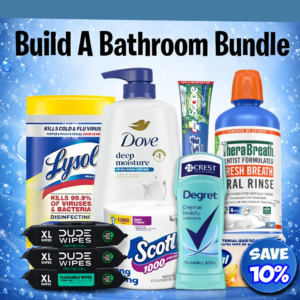 Bathroom Supplies Bundle • Save 10%
