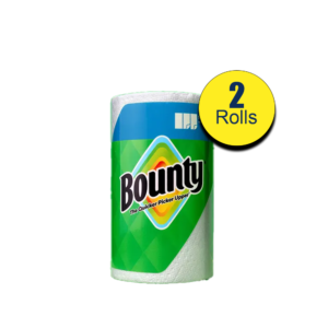 Bounty Prints Select-A-Size 2-Ply Paper Towels, 128 sheets/roll, 2 Rolls
