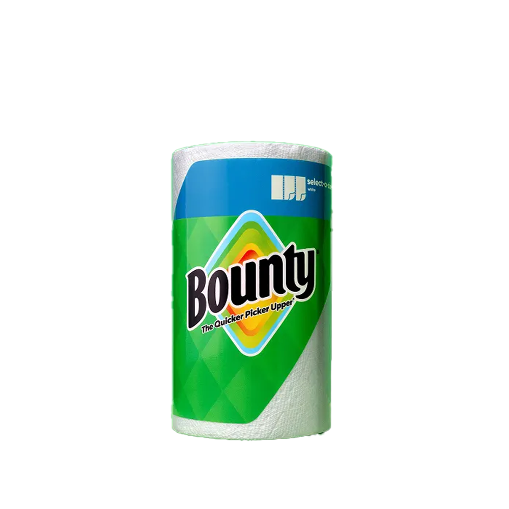 Bounty Prints Select-A-Size 2-Ply Paper Towels, 128 sheets/roll
