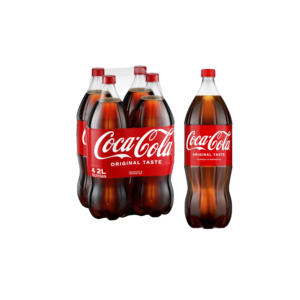 Coca-Cola Soda, 2 L., 4 pack