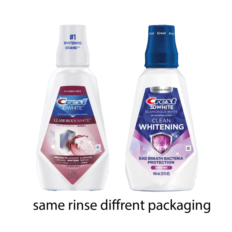 crest 3d white glamorus white mouthwash
