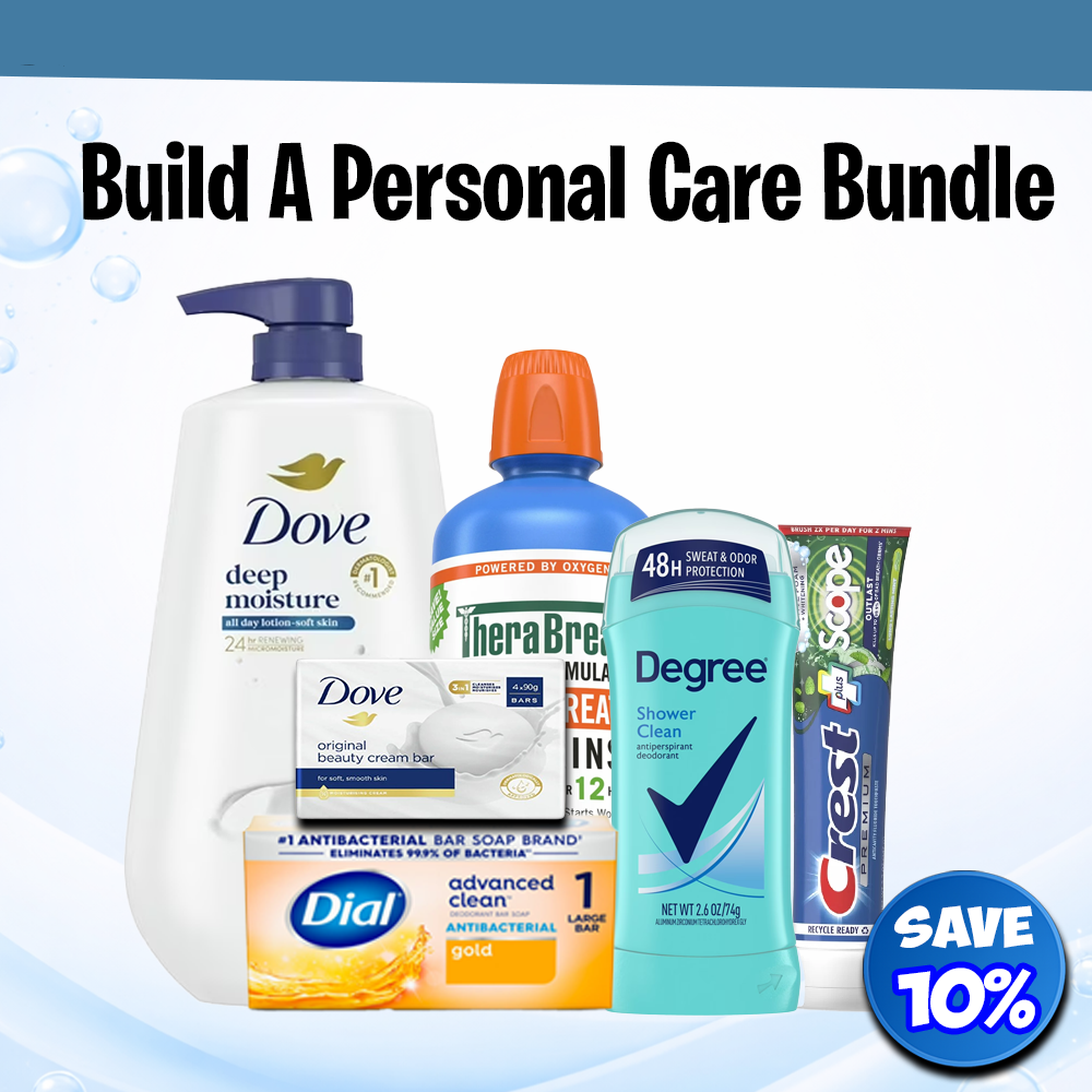 Personal / Oral Care Essentials Bundle • Save 10%