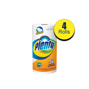 Plenty Paper Towels 110 sheets/roll, 4 rolls