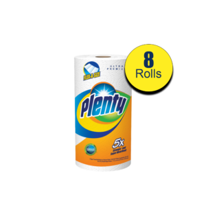 Plenty Paper Towels 110 sheets/roll, 8 rolls