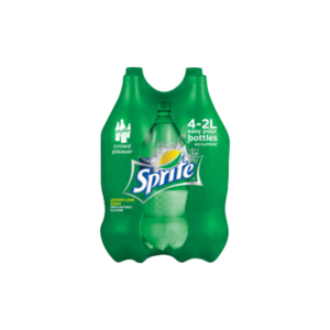 Sprite Bottles, 2 Liters, 4 Pack
