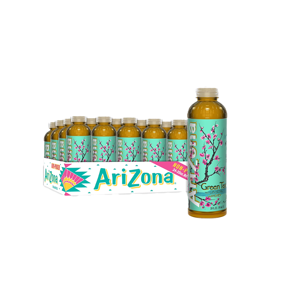 AriZona Green Tea with Ginseng and Honey 20 fl. oz., 24 pack