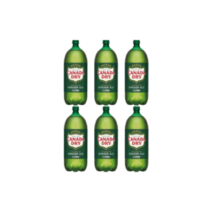 Canada Dry Soda, 2 Liter., 8 pack