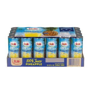 Dole 100% Pineapple Juice, 8 fl. oz., 24 pack