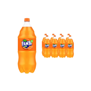 Fanta Orange Soda 2L 8 pack
