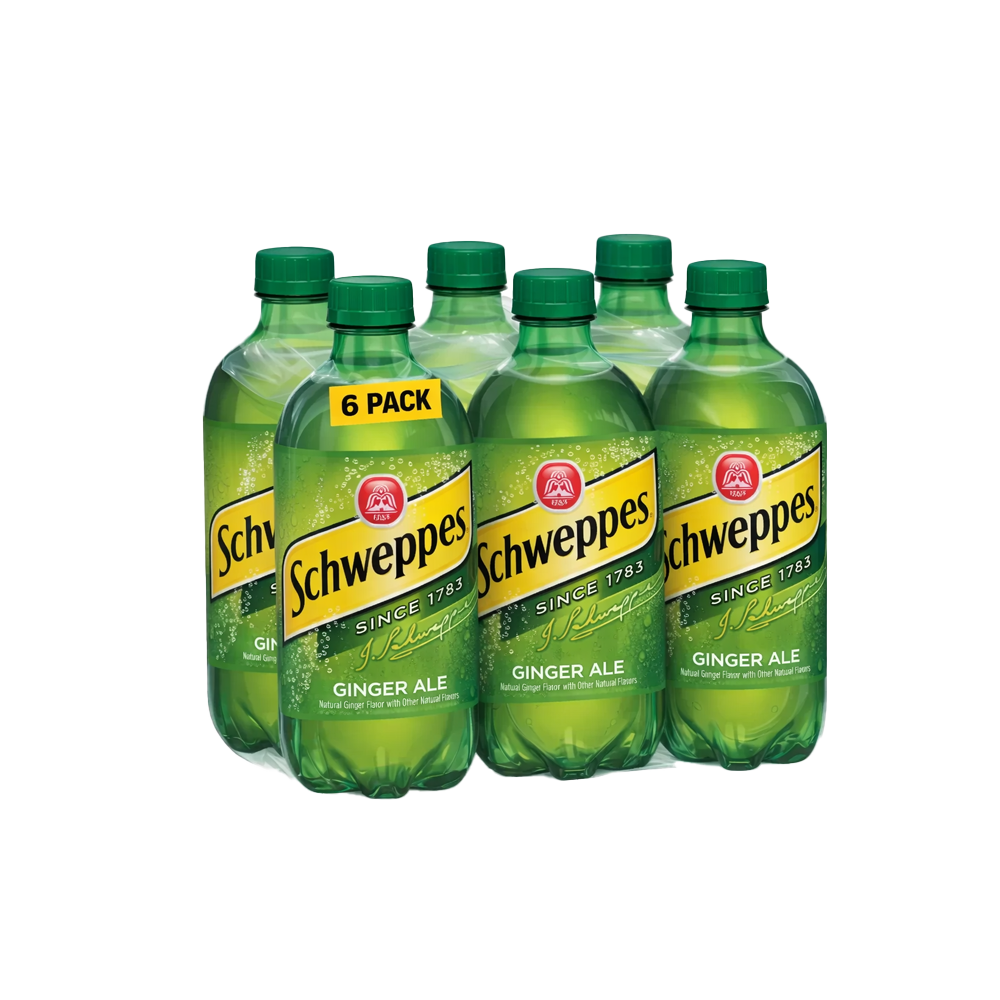 Schwepps Ginger Ale 2 Liter., 6 pack